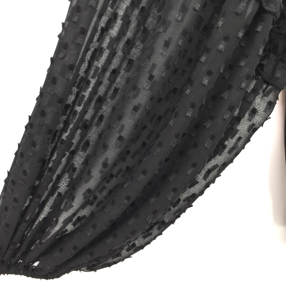 Torrid ribbed top sheer puff balloon sleeve whimsigoth top‎ stetch coquette 4 4X - Picture 4 of 12